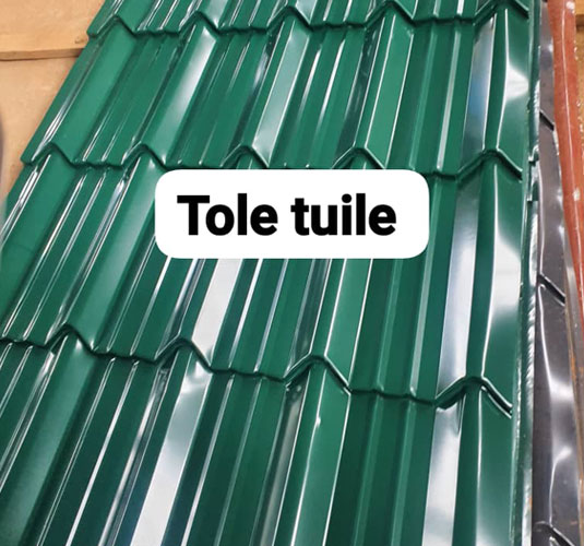 Tôles tuile de haute qualité