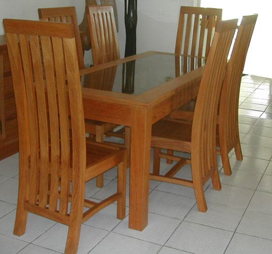 Salle à manger de six chaises